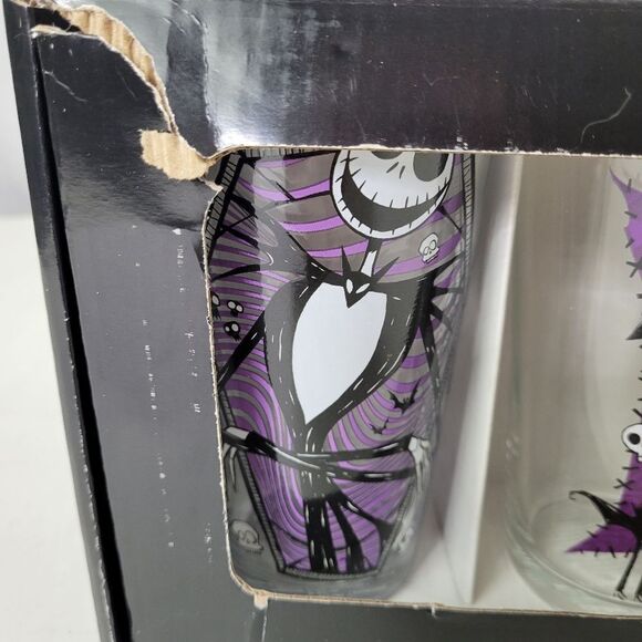 Disney Tim‎ Burton's The Nightmare Before Christmas Glassware Set - Picture 6 of 9